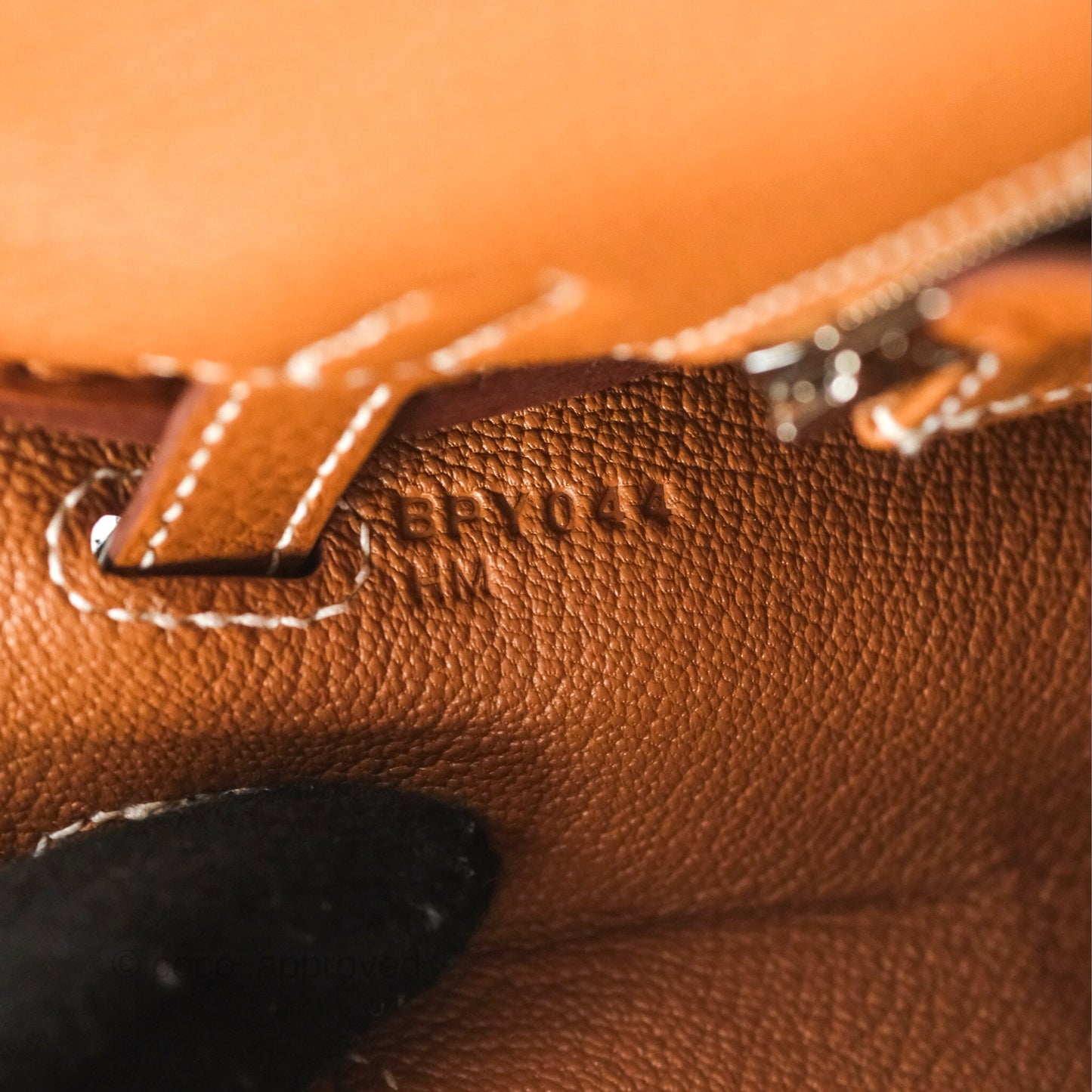Hermès Retourne Kelly 25 Gold Togo Palladium Hardware