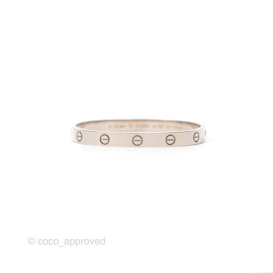 Cartier Love Bracelet White Gold