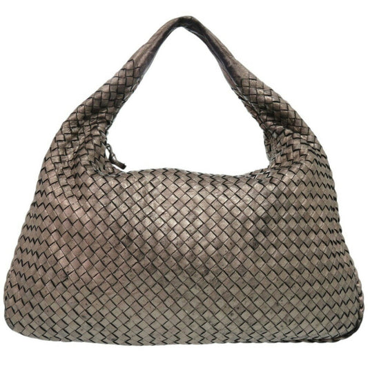 Luxury Bottega Veneta gold Leather Handbag Shoulder Bag ()