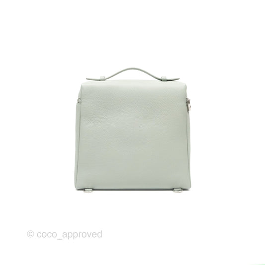 Loro Piana Extra Pocket Backpack L23.5 Eucalyptus Silver Hardware