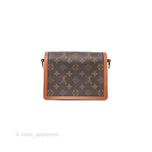 Louis Vuitton Mini Dauphine Monogram Tan Calfskin