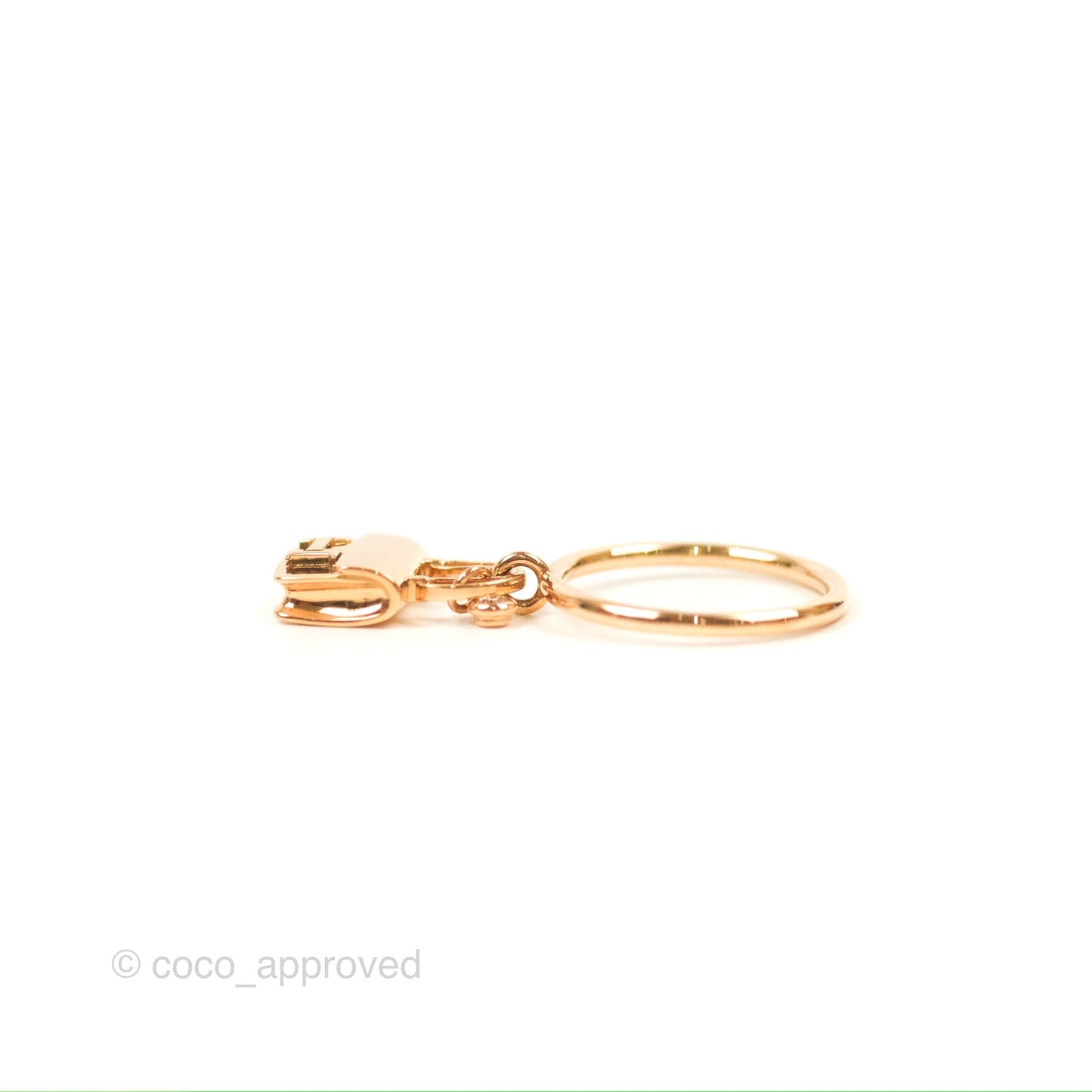 Hermès Amulettes Constance Ring Rose Gold Size 51