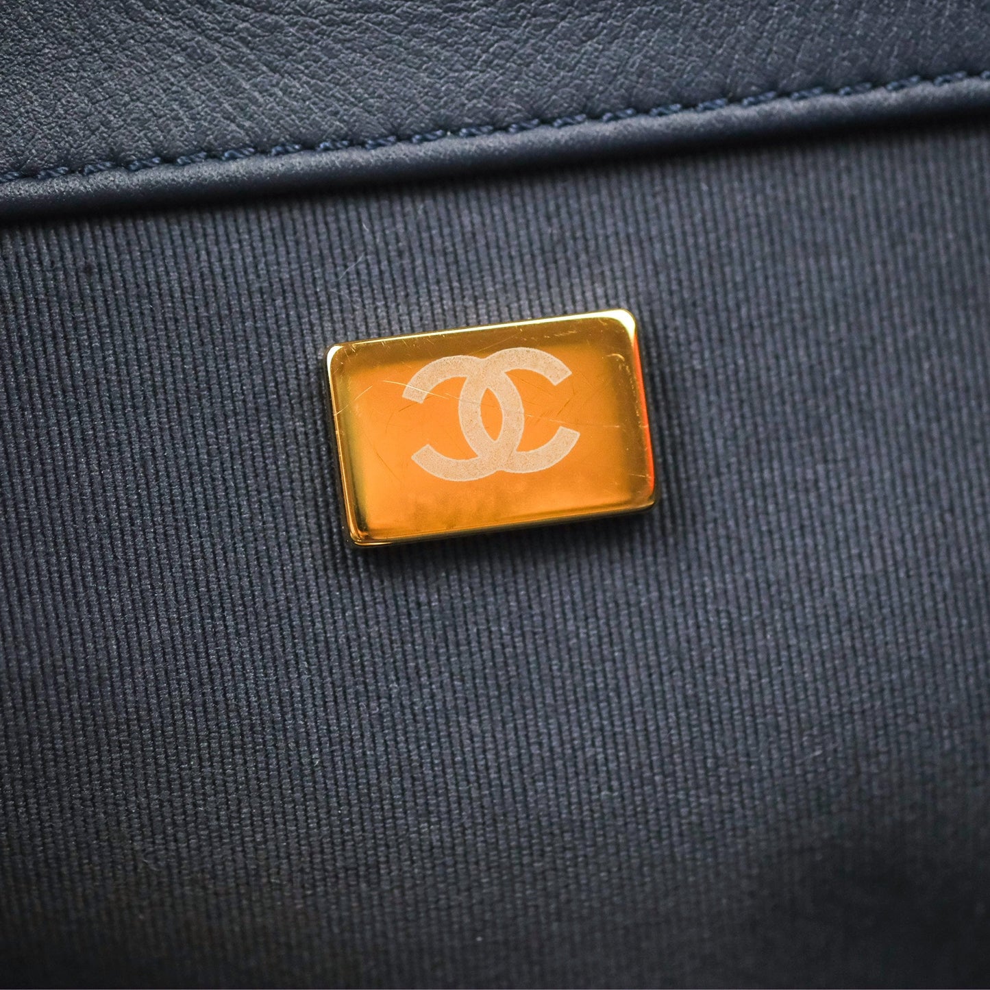 Chanel 19 Tote Quilted Denim Mixed Hardware 23C