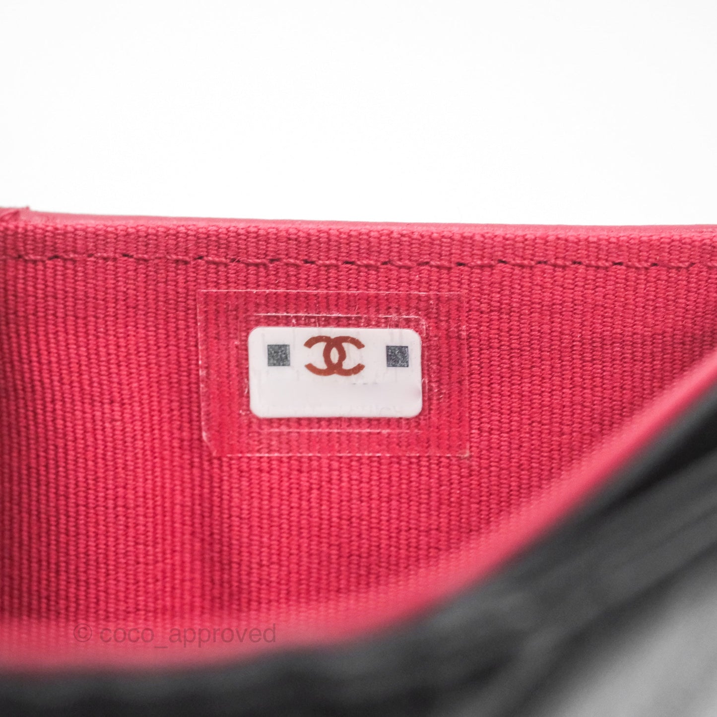 Chanel 19 Short Flap Wallet Black Lambskin