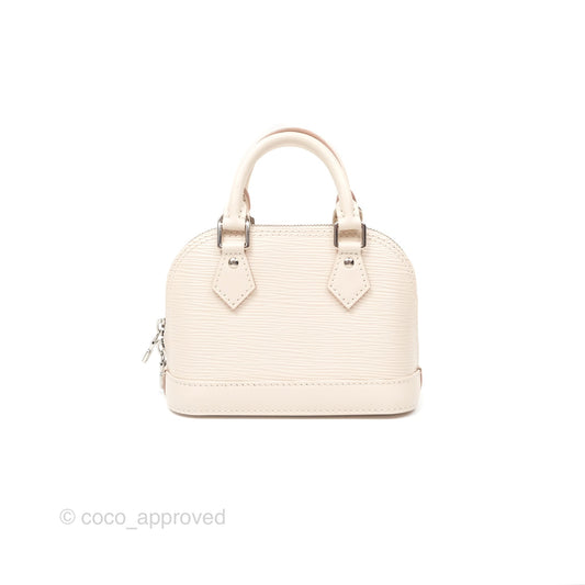 Louis Vuitton Alma Nano Quartz Silver Hardware