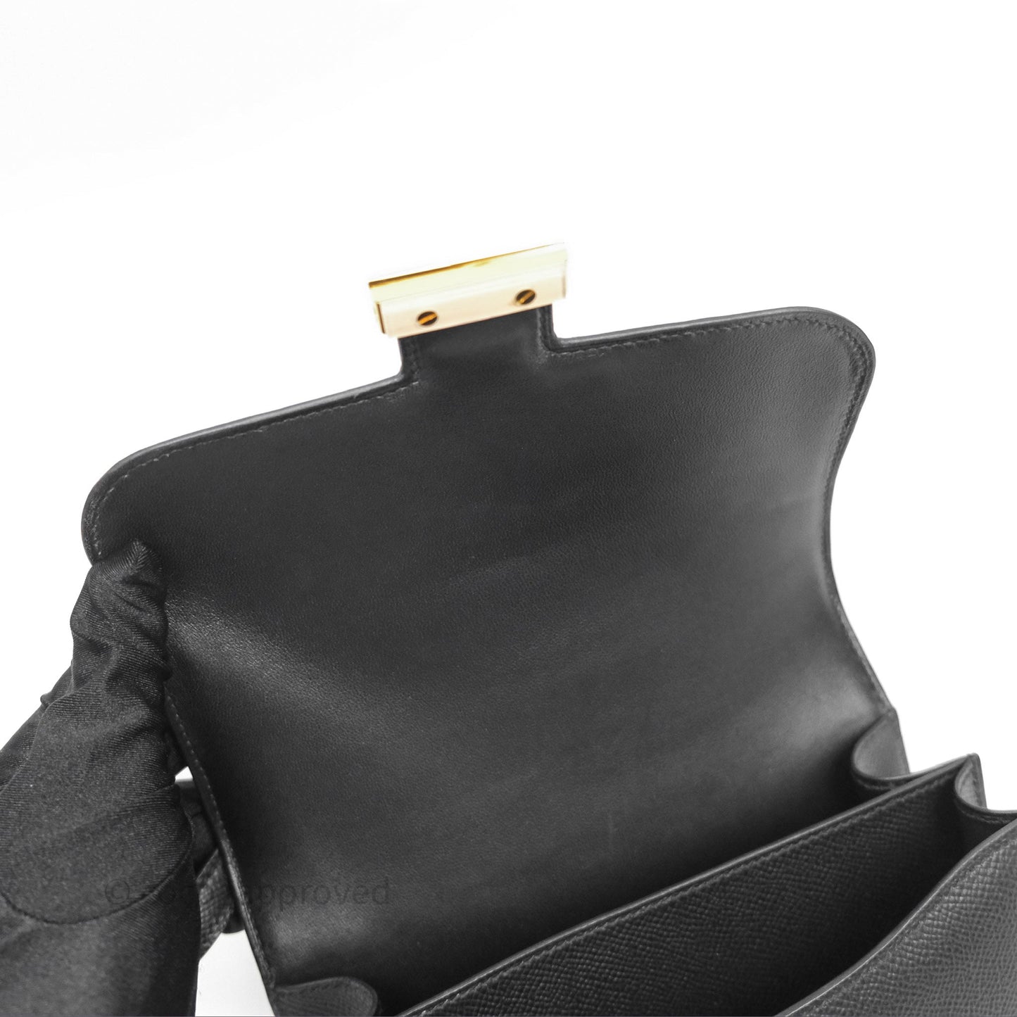 Hermès Constance Mini 18cm Black Noir 89 Epsom Gold Hardware