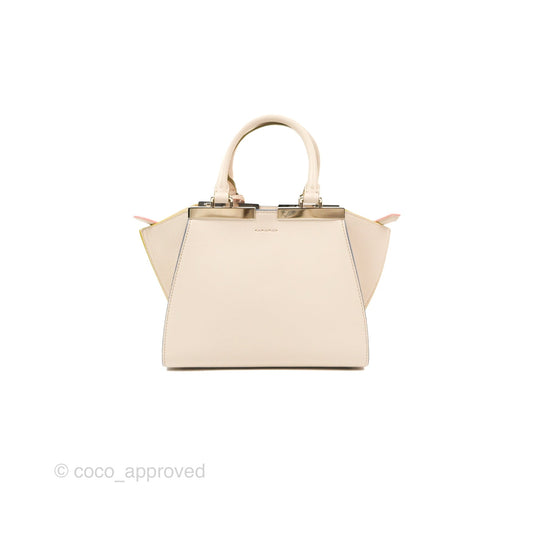 Fendi Petite 3Jours Bag Light Grey Calfskin