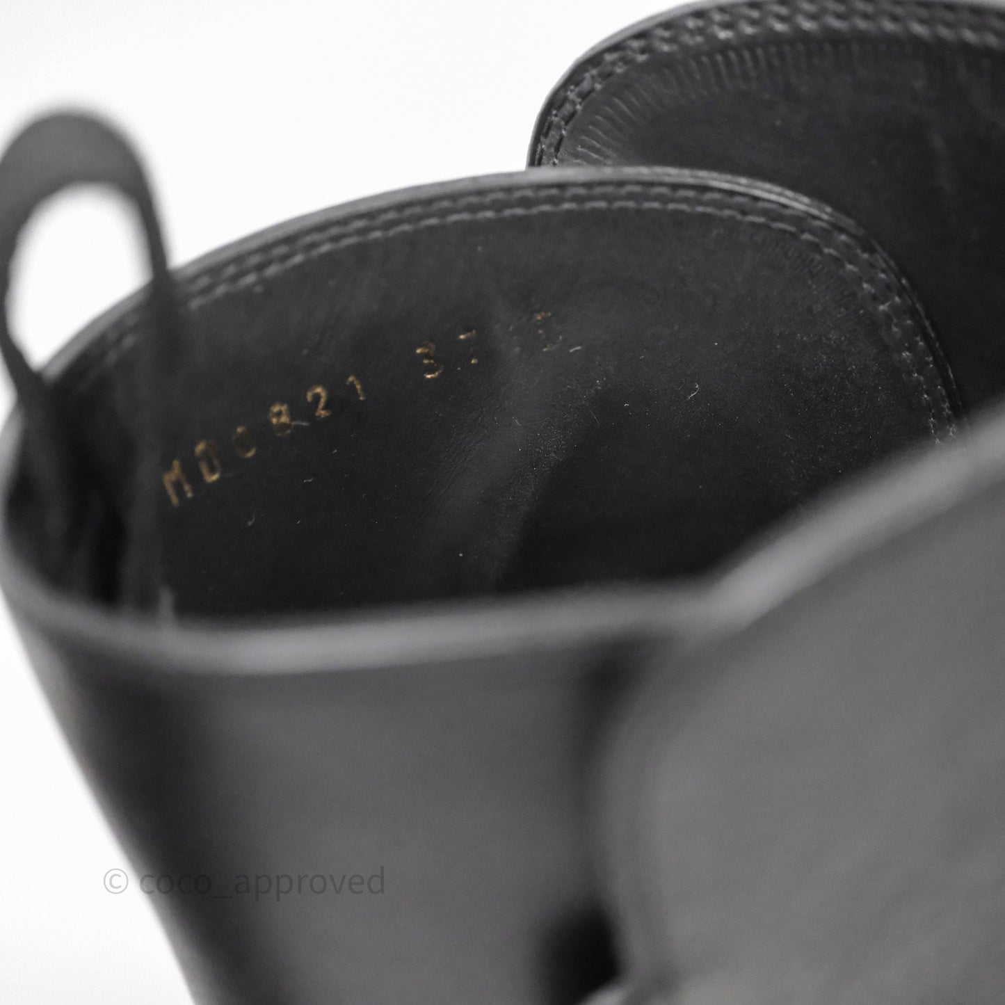 Christian Dior Empreinte Ankle Boot Black Calfskin