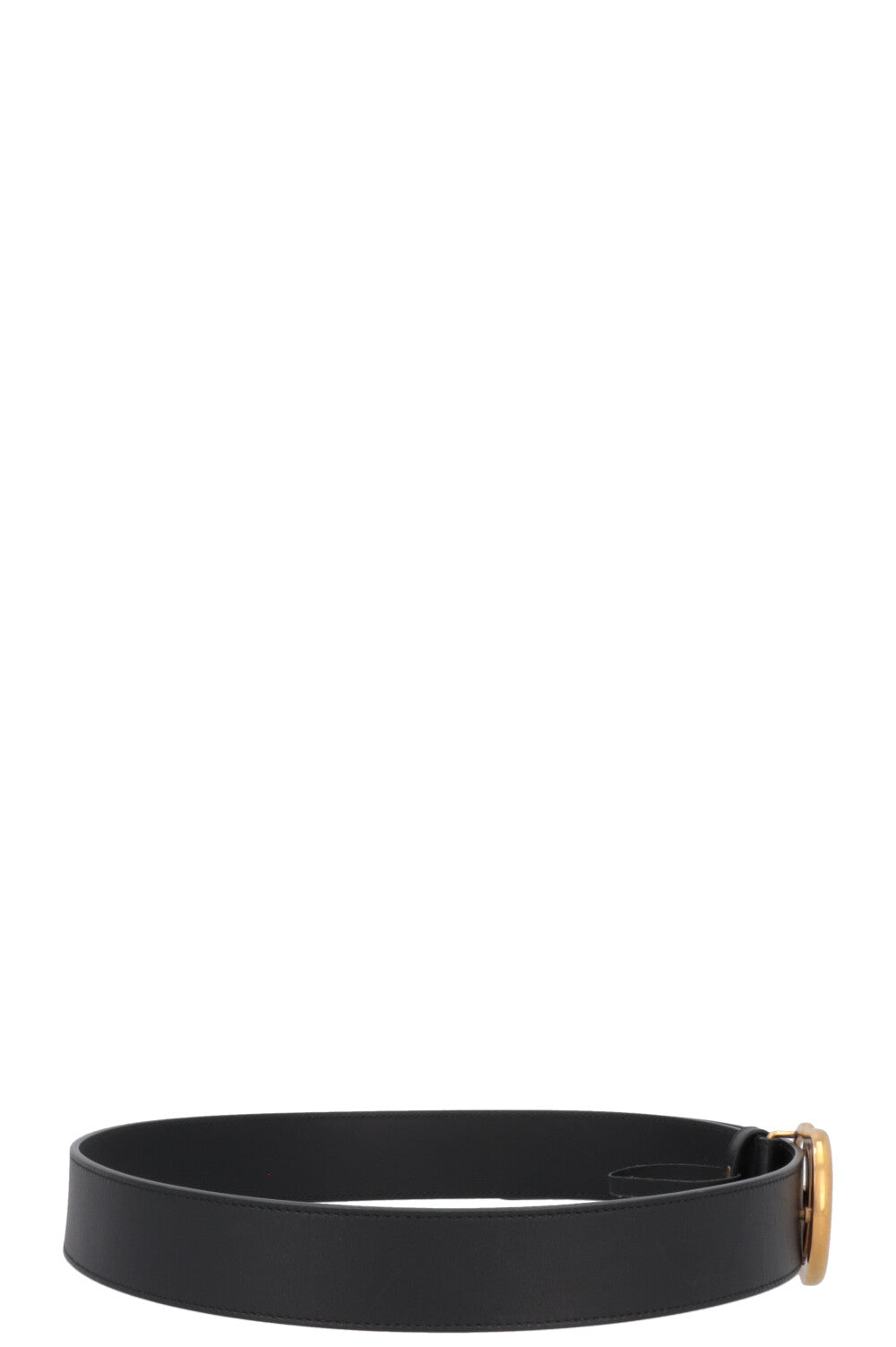 Luxury Gucci Trending 2025 Marmont Belt Wide Leather Black