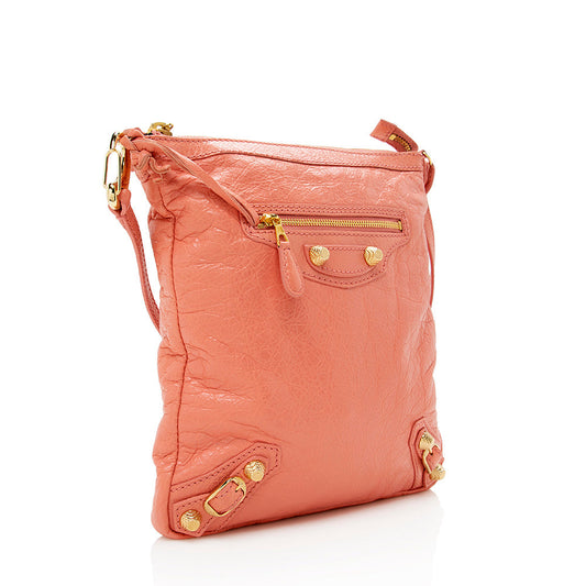 Luxury Balenciaga Arena Giant 12 Flat Crossbody Bag (SHF-14941)