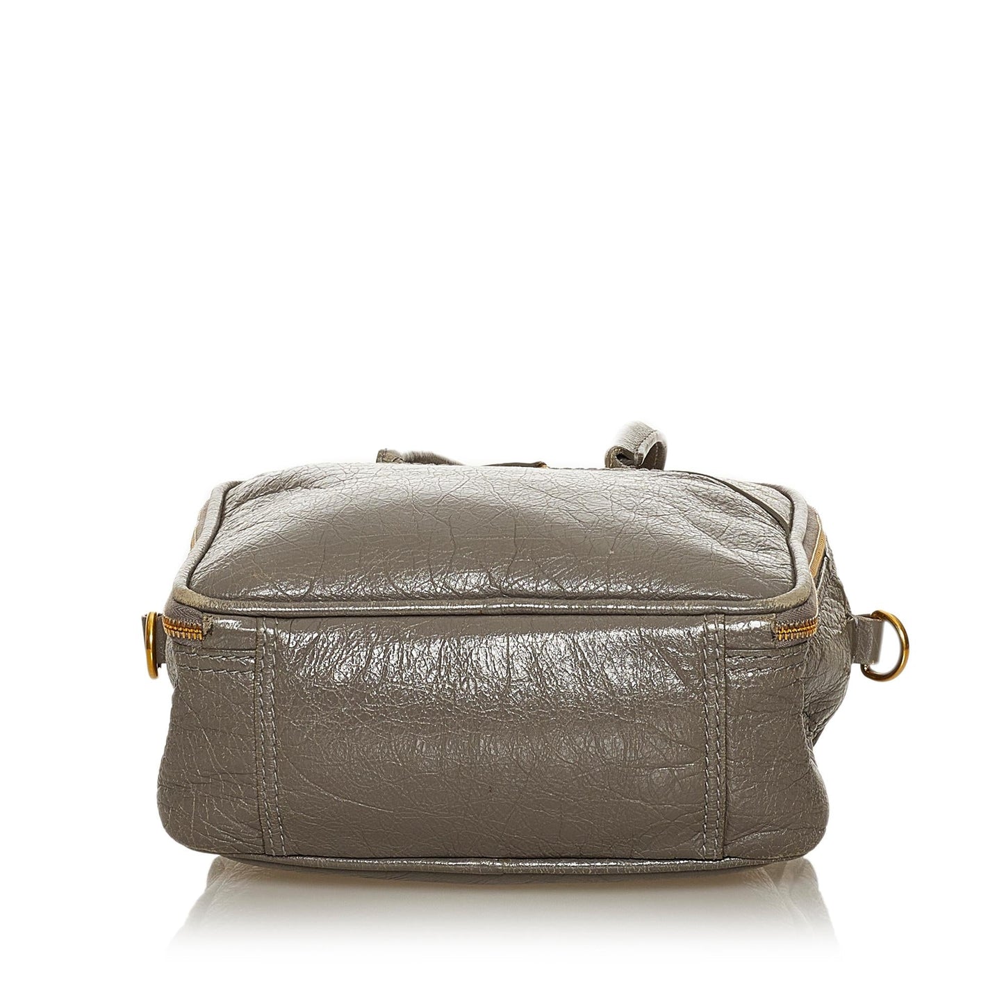 Luxury Balenciaga Blanket Square Leather Satchel (SHG-28814)