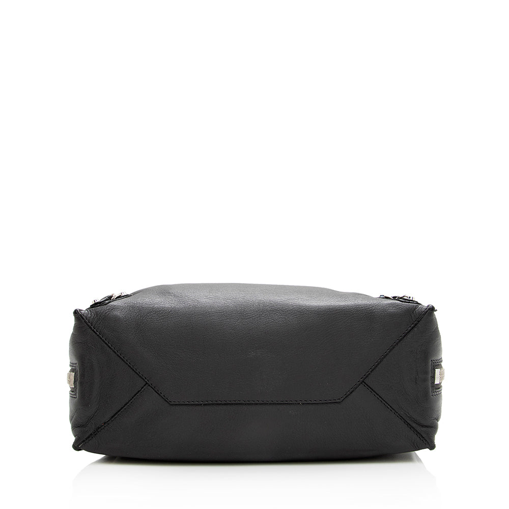 Luxury Balenciaga Grained Calfskin Papier A6 Zip Around Tote (SHF-18723)