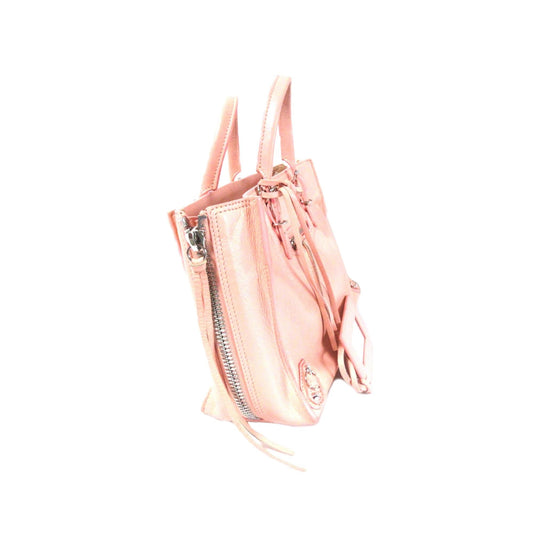Luxury Balenciaga Mini Papier A6 Zip-Around Satchel (SHG-U4I5H7)