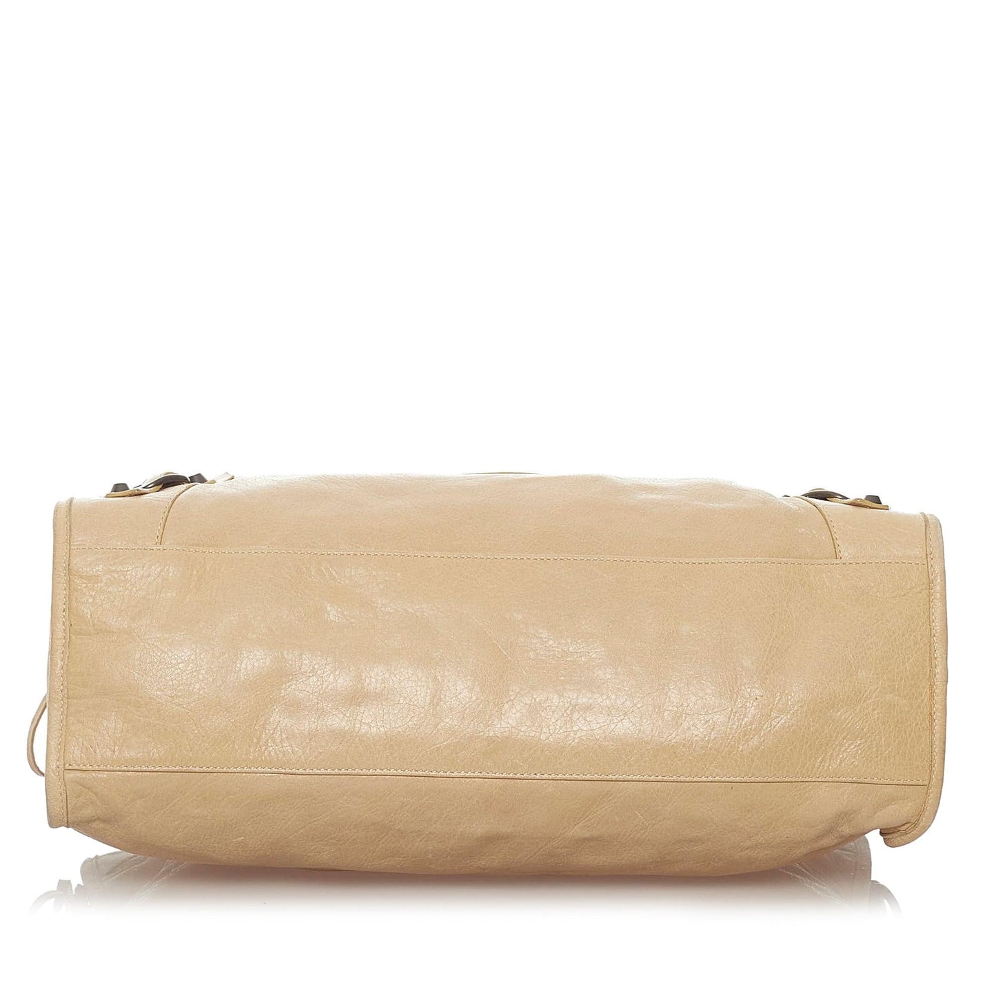 Luxury Balenciaga Motocross Classic City Leather Satchel (SHG-28235)