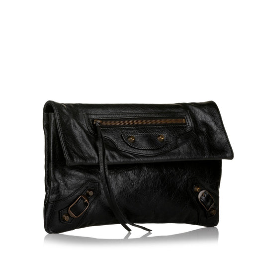 Luxury Balenciaga Motocross Classic Envelope Clutch Bag (SHG-33319)