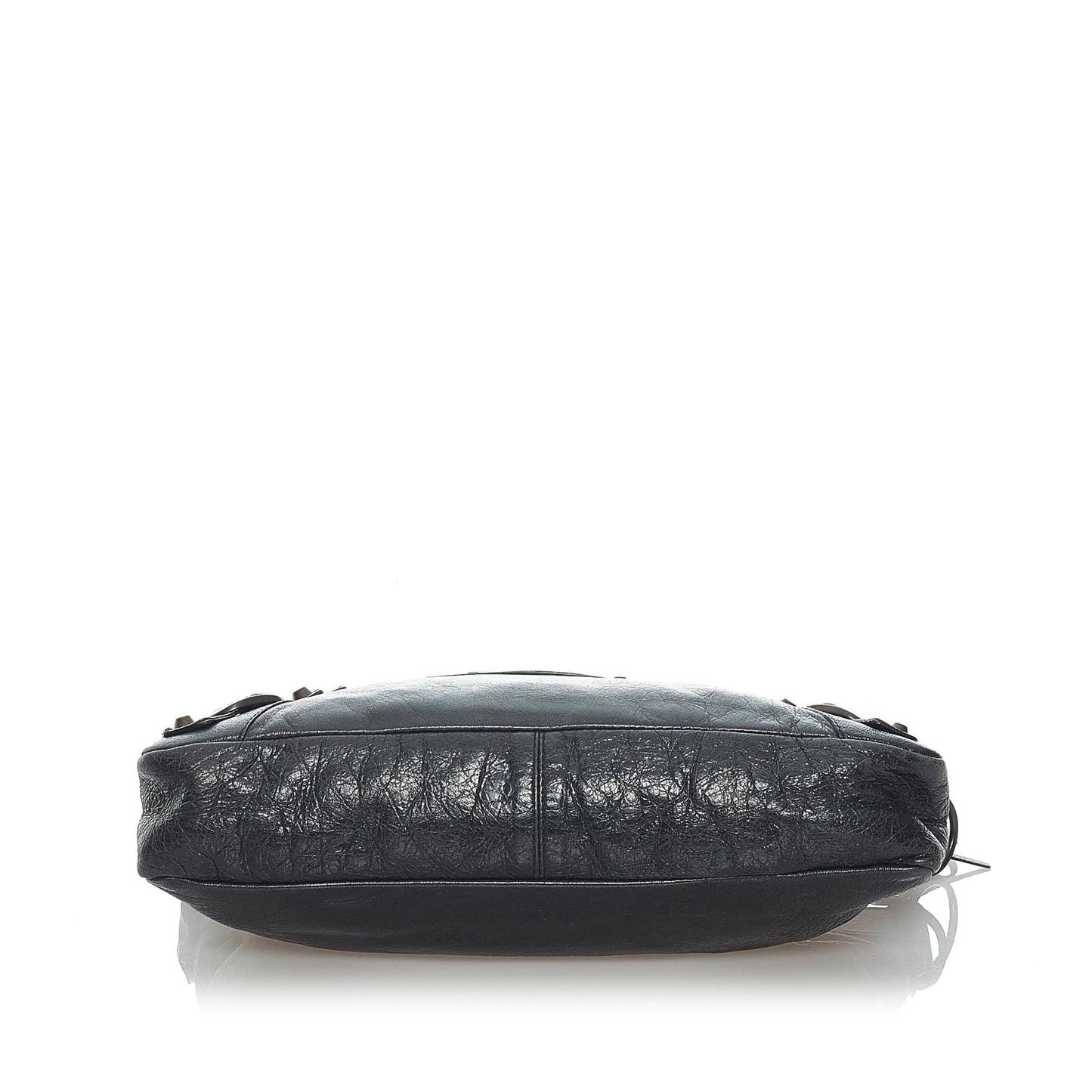 Luxury Balenciaga Motocross Classic First Lambskin Leather Satchel (SHG-32814)