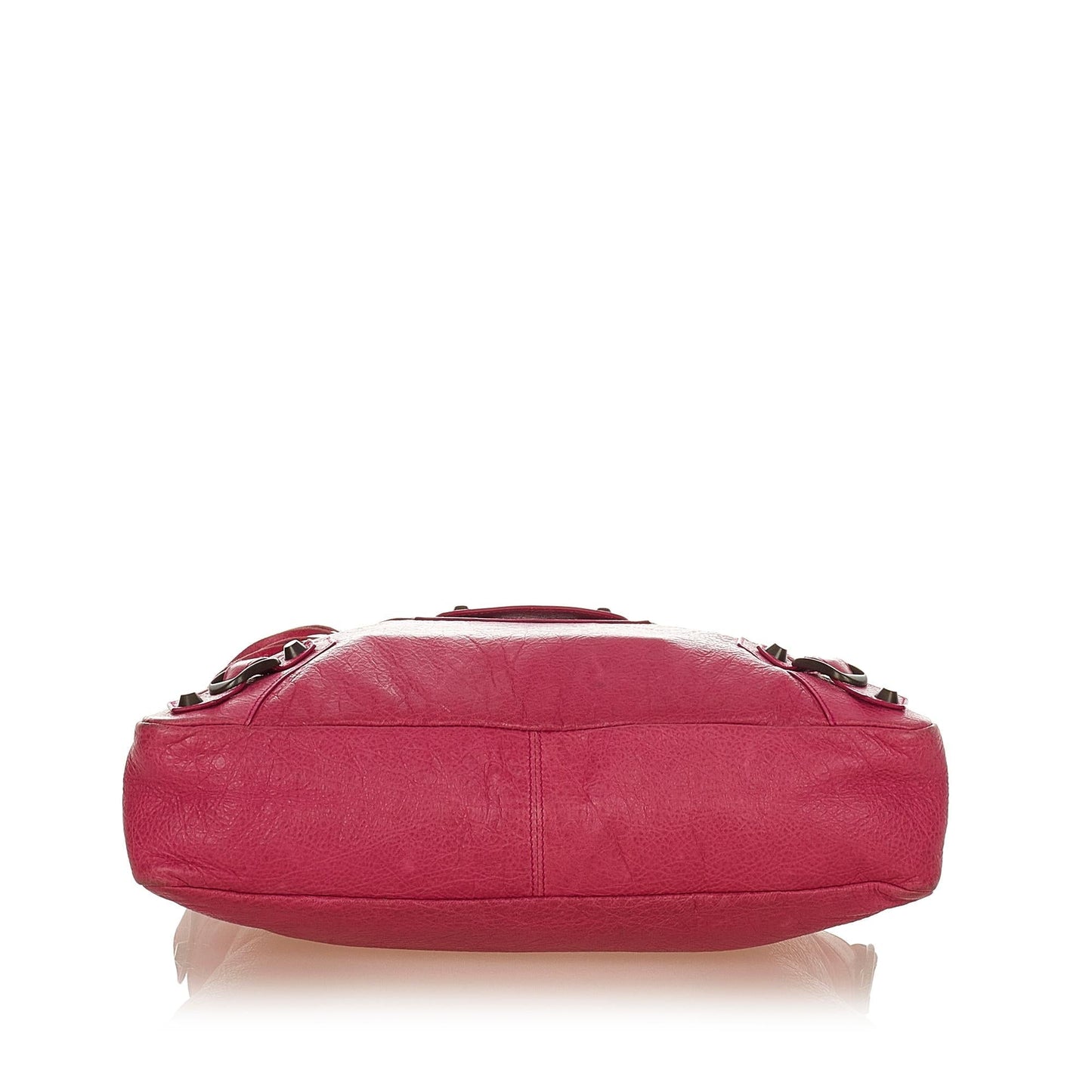 Luxury Balenciaga Motocross Classic Town Leather Satchel (SHG-25930)