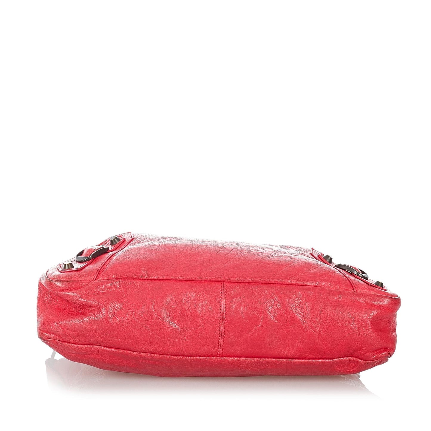 Luxury Balenciaga Motocross Classic Town Leather Satchel (SHG-26839)