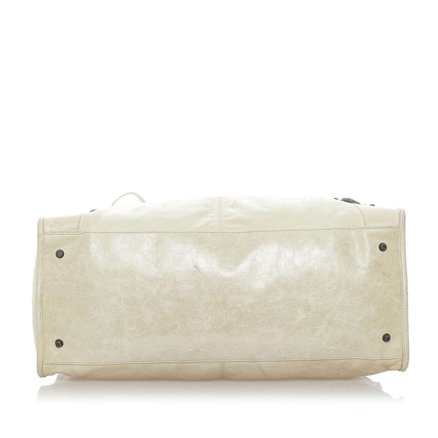 Luxury Balenciaga Motocross Classic Work Lambskin Leather Handbag (SHG-31878)