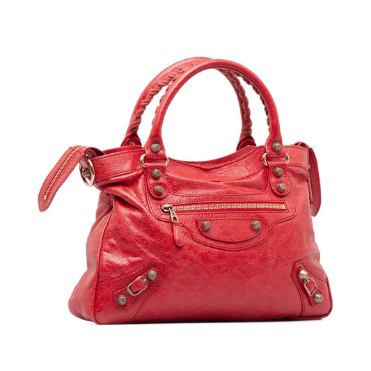 Luxury Balenciaga Motocross Giant Town Satchel (SHG-3NdjDy)