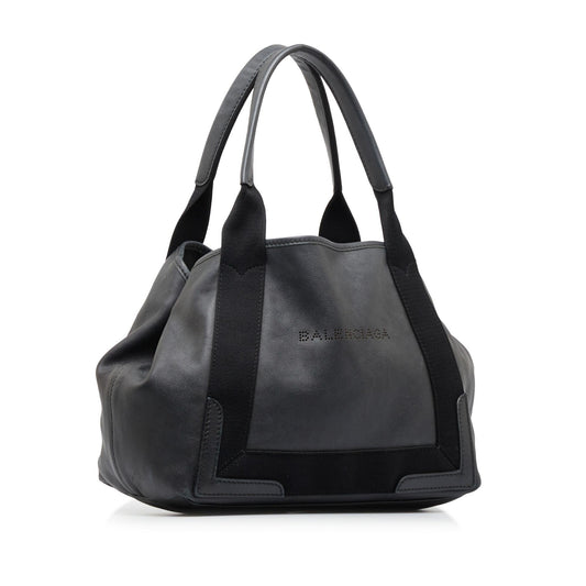 Luxury Balenciaga Navy Cabas S (SHG-jyL3J2)