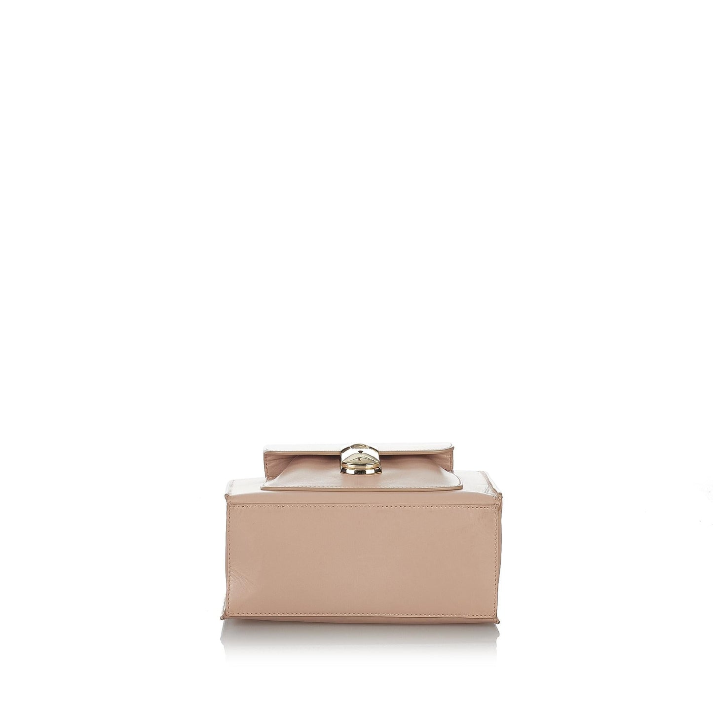 Luxury Balenciaga Padlock All Afternoon Leather Satchel (SHG-26768)