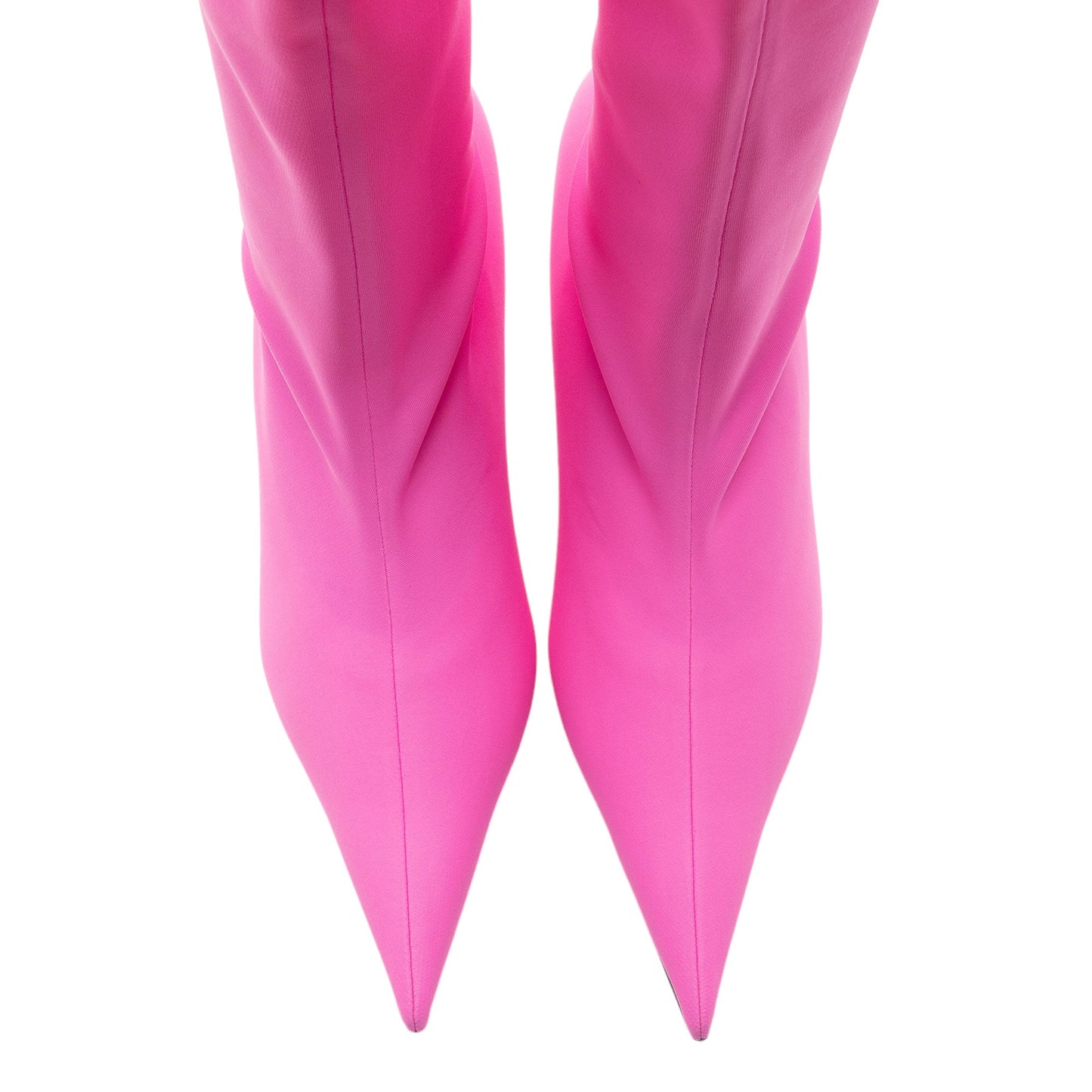 Luxury Balenciaga Spandex Knife Ankle Boots - Size 8.5 / 38.5 (SHF-E1RQCV)