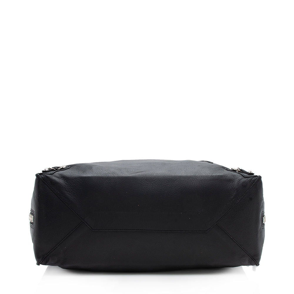Luxury Balenciaga Veau Leather Papier A4 Zip Around Tote (SHF-12250)