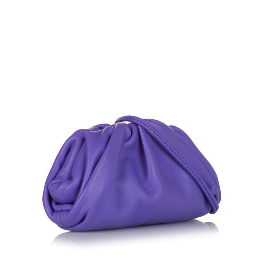 Luxury Bottega Veneta Extra Mini Pouch Leather Clutch (SHG-lEtw68)