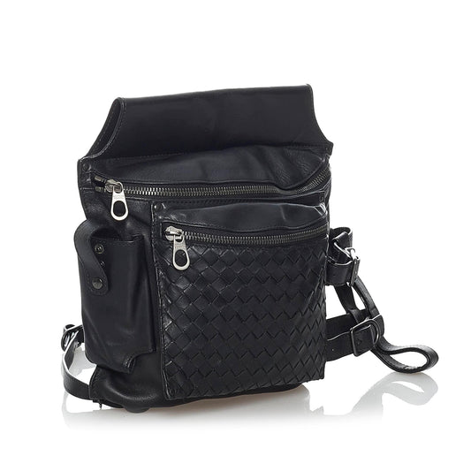 Luxury Bottega Veneta Intrecciato Leather Belt Bag (SHG-30297)