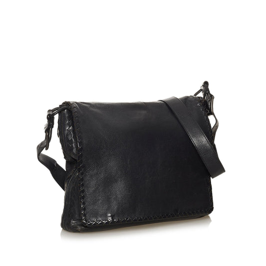 Luxury Bottega Veneta Intrecciato Leather Crossbody Bag (SHG-29264)