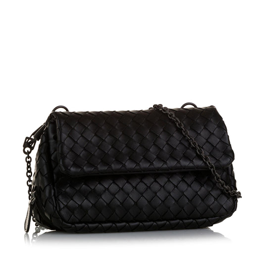 Luxury Bottega Veneta Intrecciato Leather Crossbody Bag (SHG-bMnK0o)
