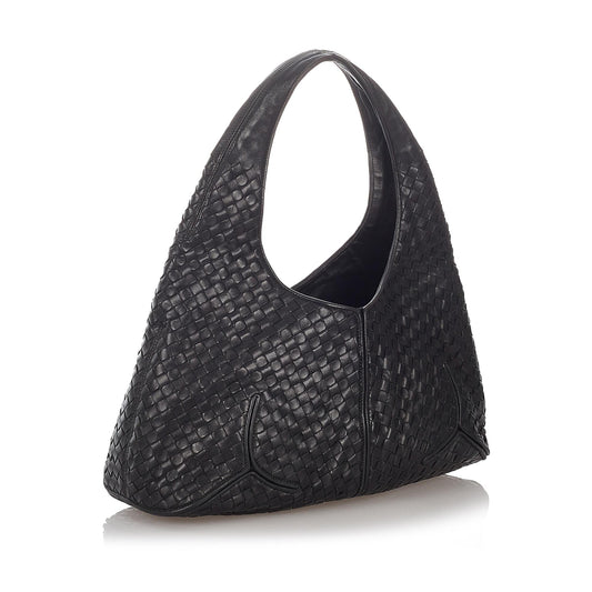 Luxury Bottega Veneta Intrecciato Leather Hobo Bag (SHG-27029)