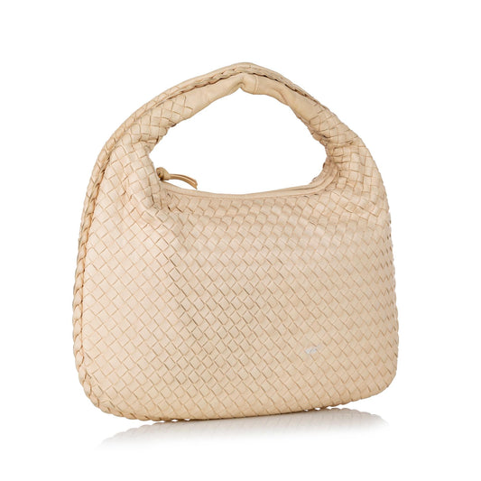 Luxury Bottega Veneta Intrecciato Leather Hobo Bag (SHG-29683)