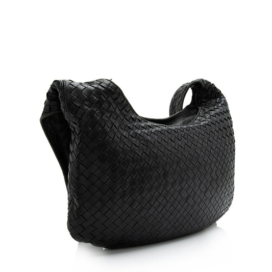 Luxury Bottega Veneta Intrecciato Nappa Leather Crossbody Bag (SHF-23688)