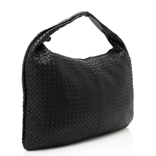 Luxury Bottega Veneta Intrecciato Nappa Leather Maxi Hobo (SHF-19888)