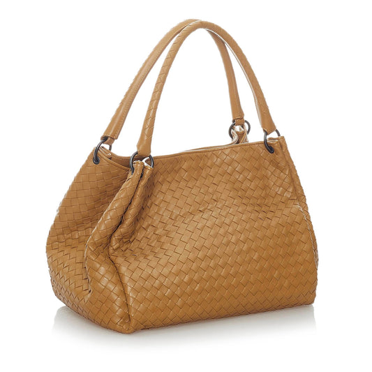 Luxury Bottega Veneta Intrecciato Nappa Parachute Tote Bag (SHG-30864)