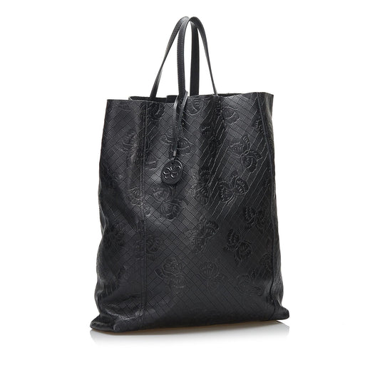 Luxury Bottega Veneta Intrecciomirage Butterfly Tote (SHG-wkxyoG)