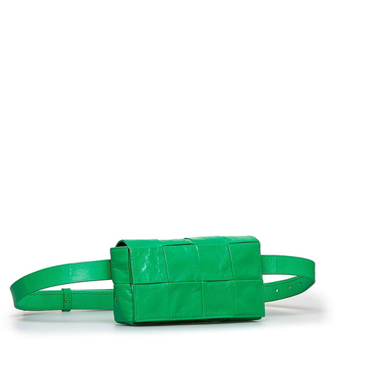 Luxury Bottega Veneta Mini Nappa Intrecciato Cassette Belt Bag (SHG-pP4LJ8)