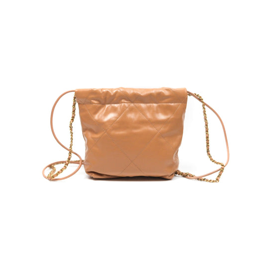 Chanel 22 Mini Bag Caramel Crumpled Calfskin