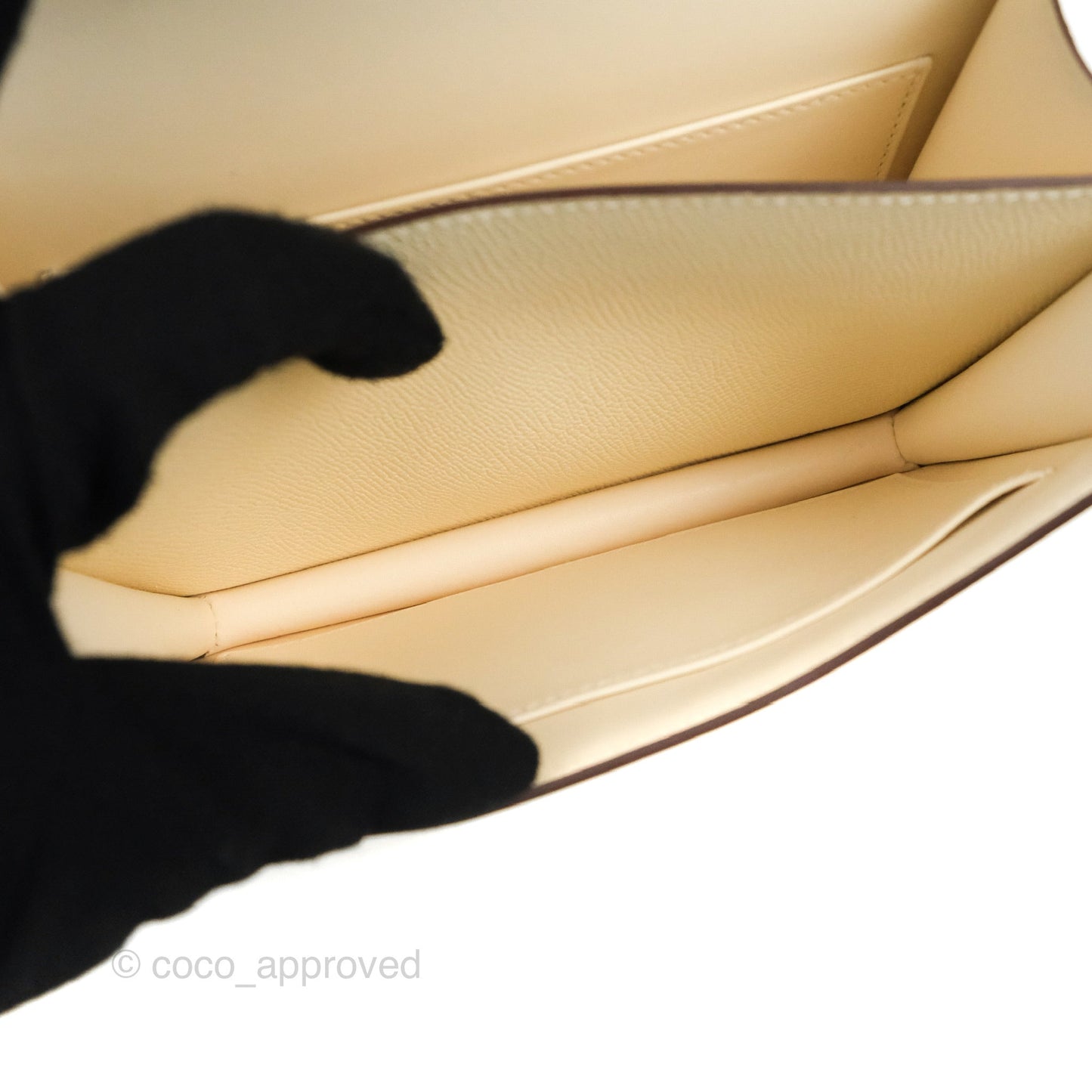 Hermès Constance Mini 18cm Nata Epsom Rose Gold Hardware