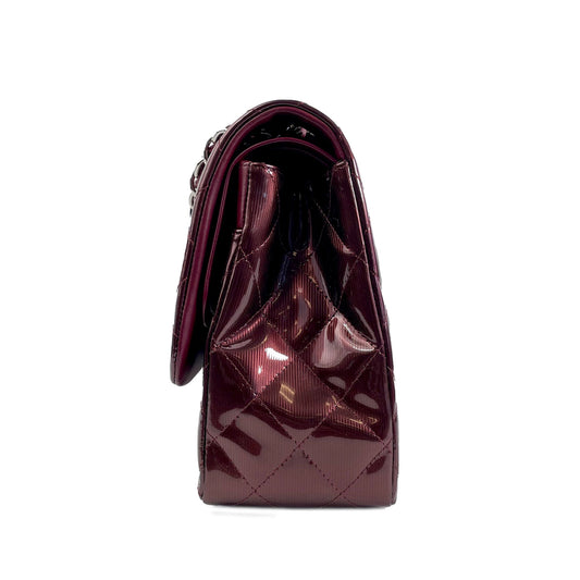 Luxury Chanel Jumbo Classic Patent Double Flap Shoulder Bag