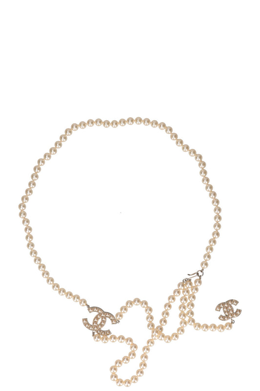 CHANEL CC Belt Pearls 06