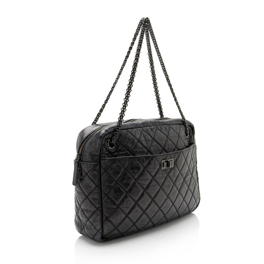 Chanel Aged Calfskin Reissue Camera Large Shoulder Bag (SHF-BOCpxd)