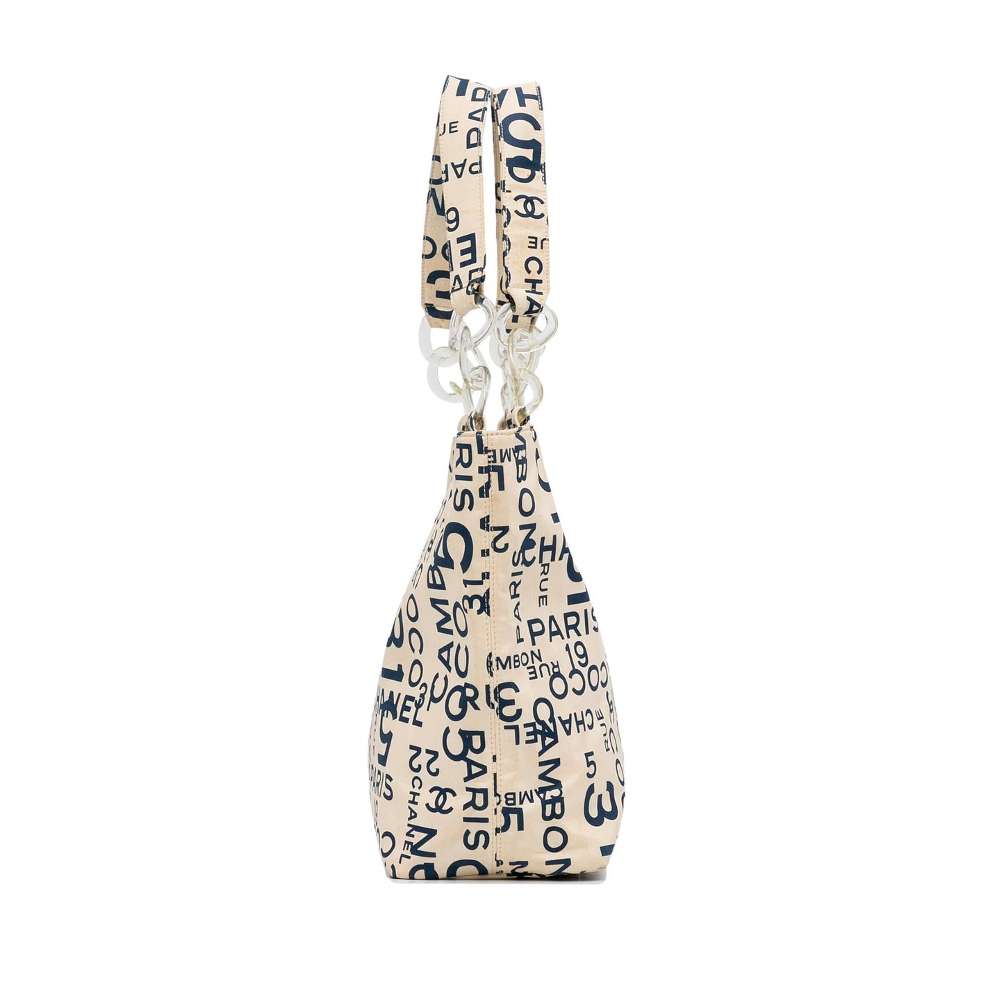 Luxury Chanel By the Sea Line Shopping Tote (SHG-WshslN)