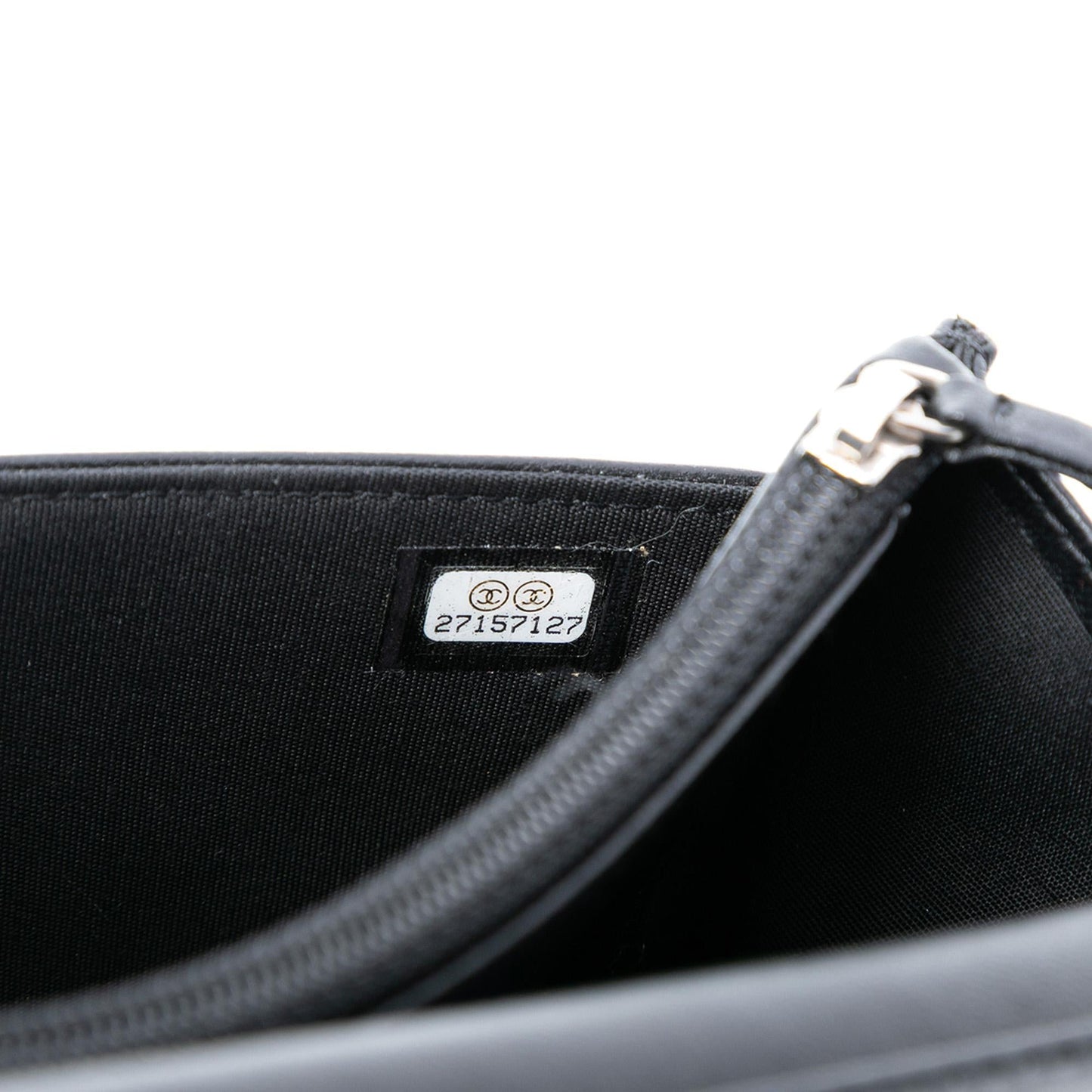 Chanel CC Quilted Lambskin Multicolor Border Full Flap Wallet on Chain