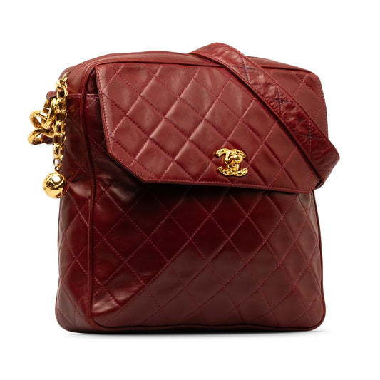 Chanel CC Quilted Lambskin Shoulder Bag (SHG-Q3k70Q)