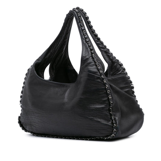 Chanel Calfskin Chain Around Hobo