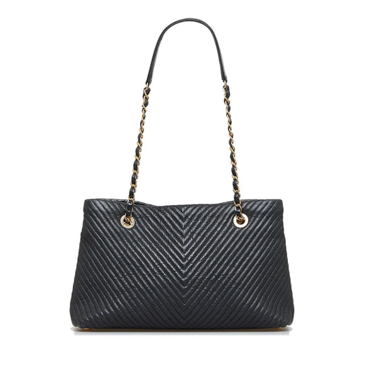 Luxury Chanel Chevron Tote Bag (SHG-twjPri)