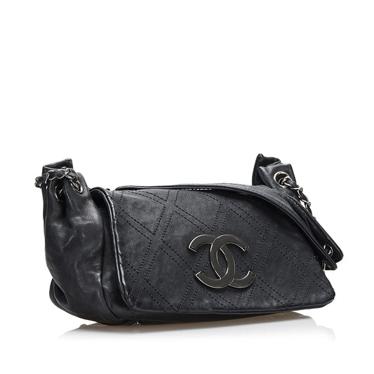 Chanel Diamond Stitch Accordion Flap (SHG-B6Y3QK)